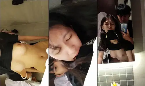 Cô bạn thân da trắng vú to hồng hào làm tình trong phòng tắm