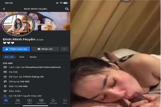 Làm tình cạn tinh bên Đinh Thị Minh Huyền