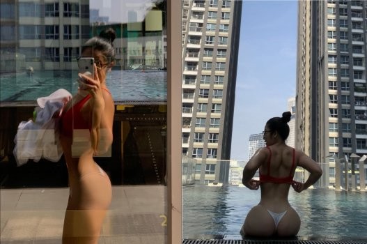 Nhìn mông em biết nhún khỏe dữ dội